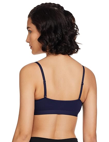 Van Heusen Women’s Cotton Non-Padded Wire-Free Classic Bralette Bra